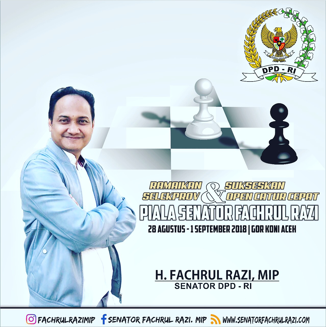 Seratus Pecatur Aceh Ikut Kejuaraan Piala Senator Fachrul Razi