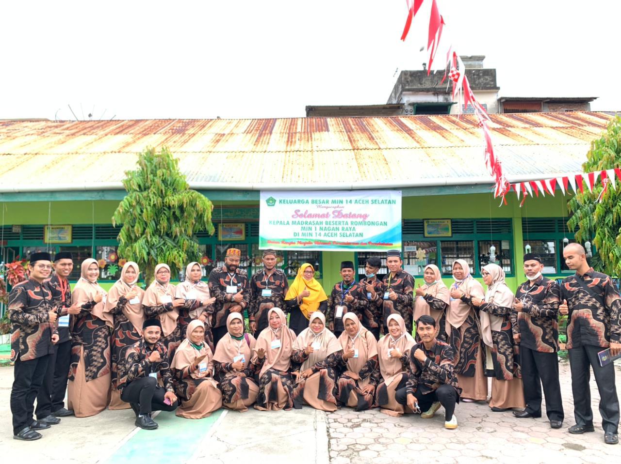 MIN 1 Nagan Raya Gelar Study Tour ke Aceh Selatan