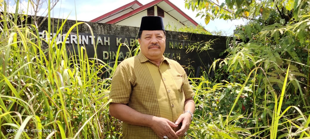 Anggota DPR Aceh,Tinjau SMK 3 Pertanian Terbengkalai di Nagan Raya.
