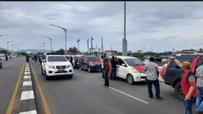 Penampakan Convoi Bendera GAM Pada 44 Tahun Milad GAM di Aceh