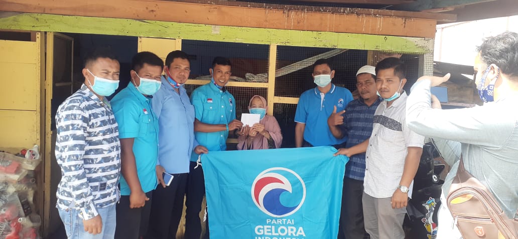 Partai Gelora Salurkan Bantuan Usaha UMKM Di Wilayah Tengah Aceh