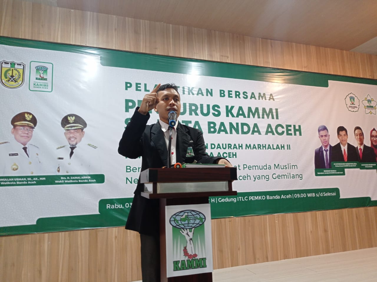 KAMMI Aceh Lantik Pengurus KAMMI Daerah Banda Aceh di Gedung ITLC PEMKO Banda Aceh